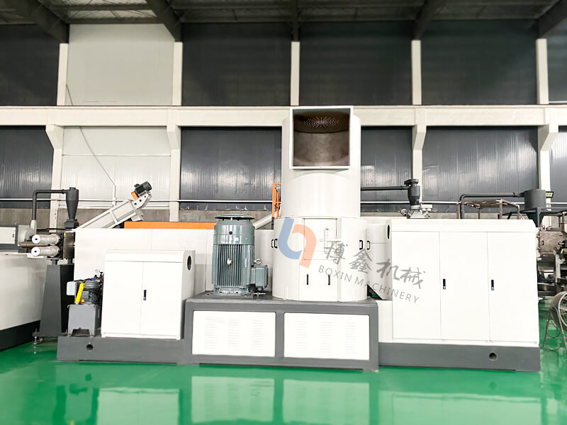 SJ150/160 PP/PE Film Pelletizing Line With Double Column Screen Changer