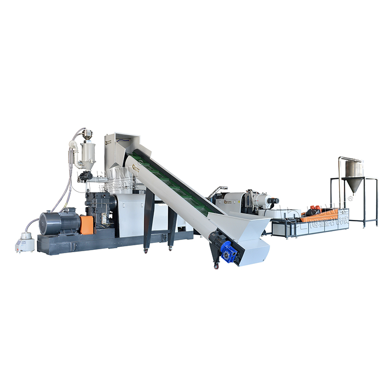 Double Stage PP Woven Bag Plastic Pellet Making Machine
