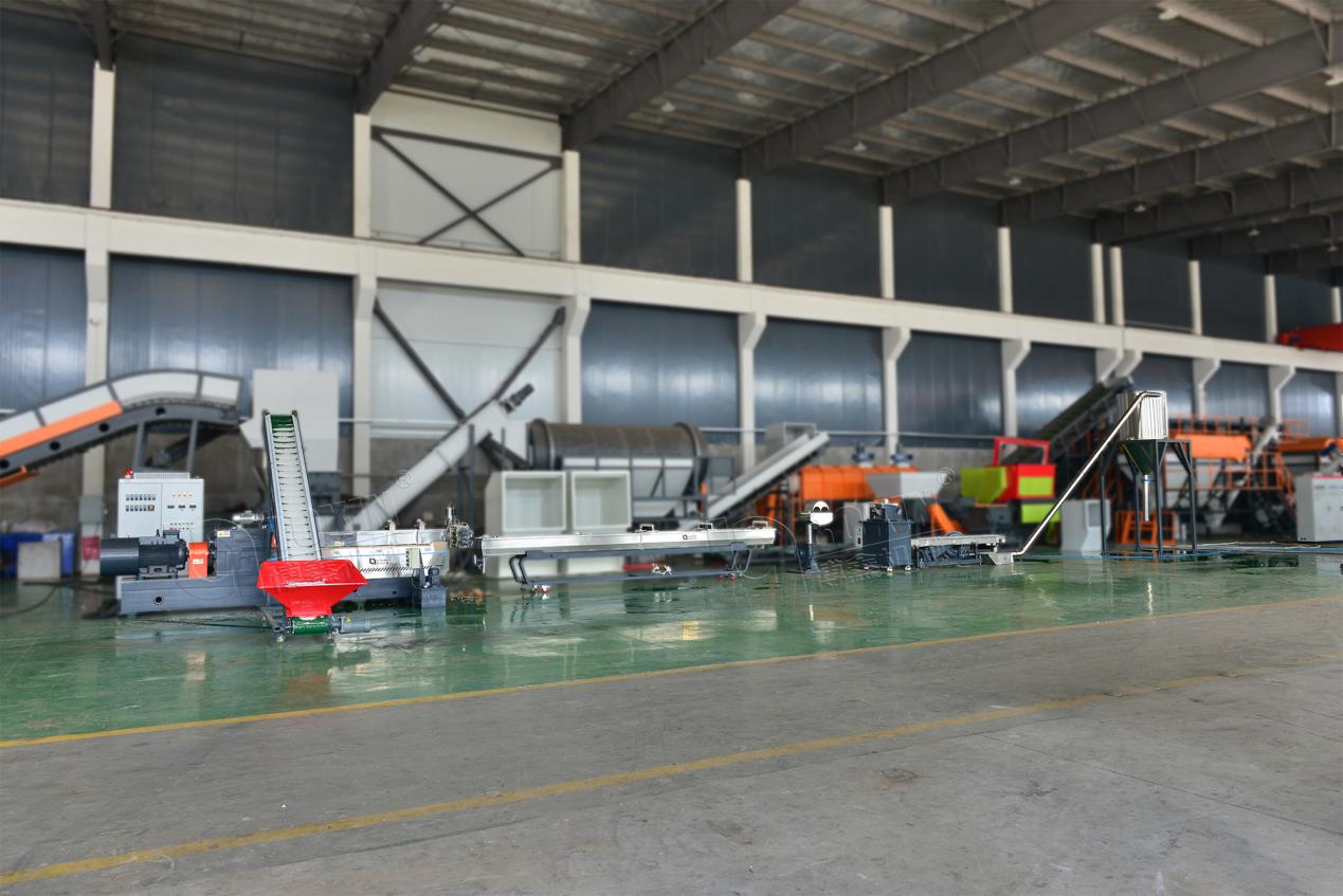 PET pelletizing line