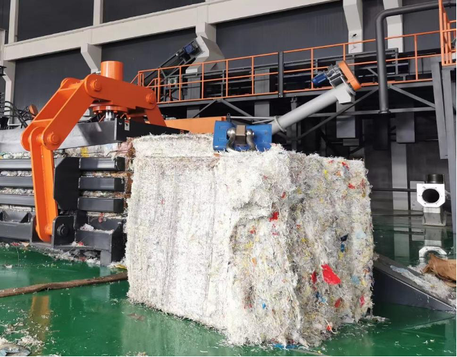 final baled PP flakes