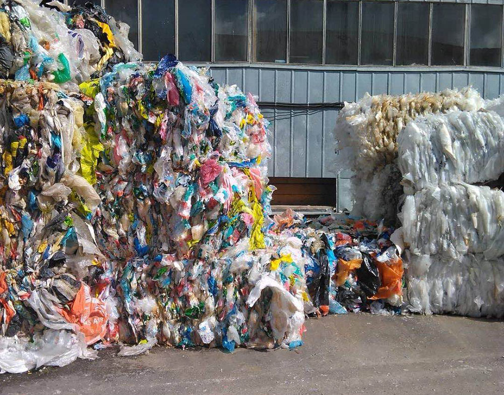 waste film material